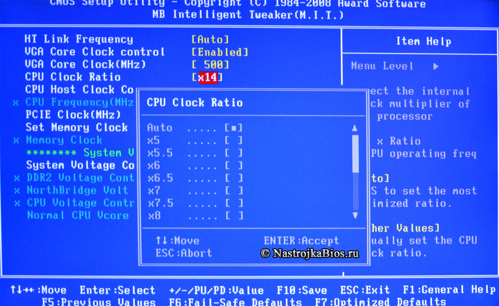 CPU Clock Ratio
