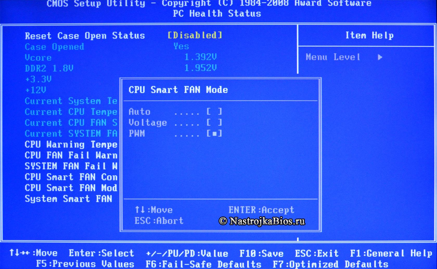 CPU FAN PIN Select  CPU Q-Fan Mode  CPU_FAN Type  Smart FAN Control Mode 